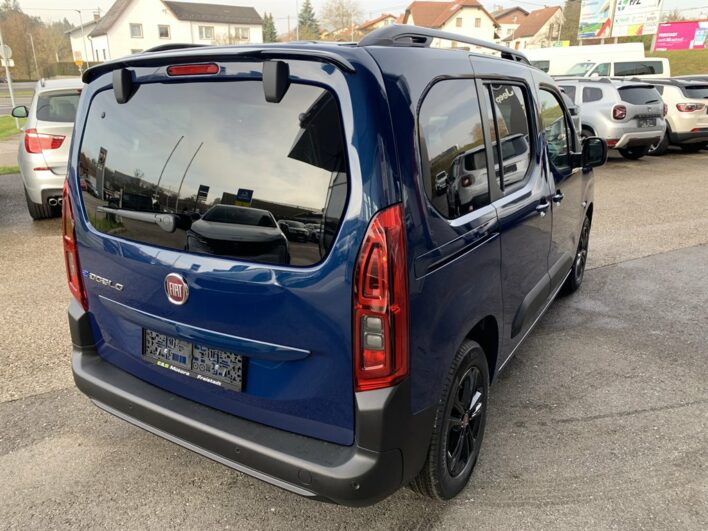 FIAT E-DOBLO 50KWH 100KW voll