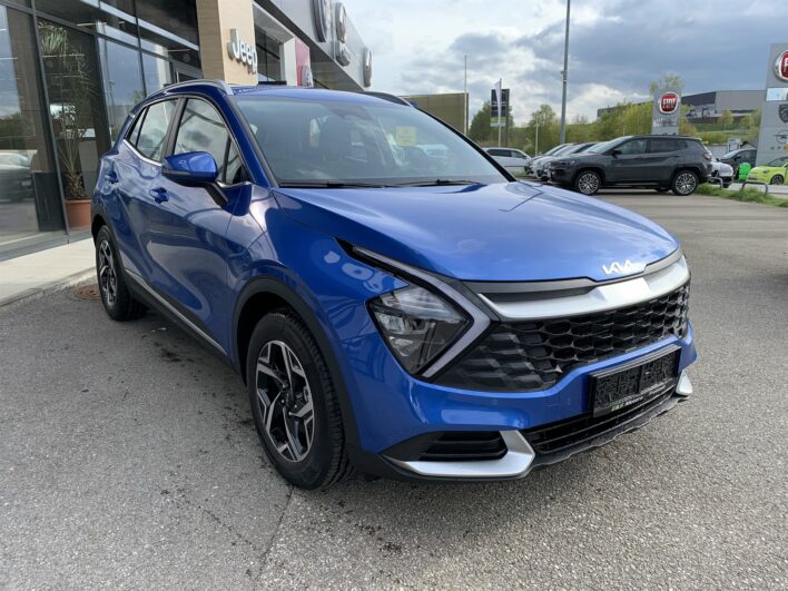 KIA Sportage 1,6 TGDI 48V DCT Silber voll